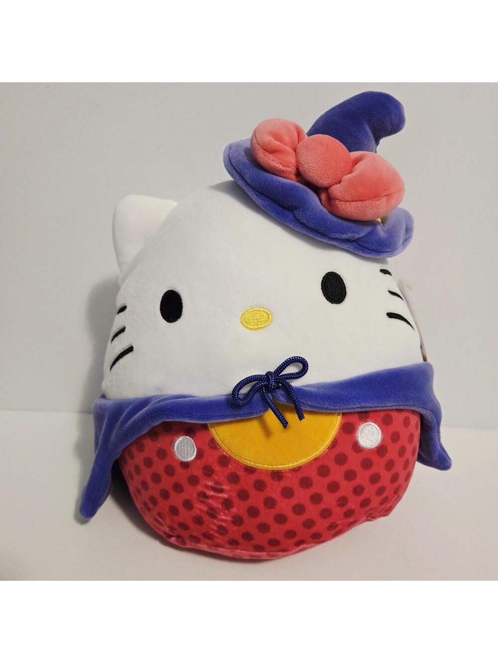 2025 Squishmallows Jazwares Halloween Witch Plush Hello Kitty and Friends 8" NWT